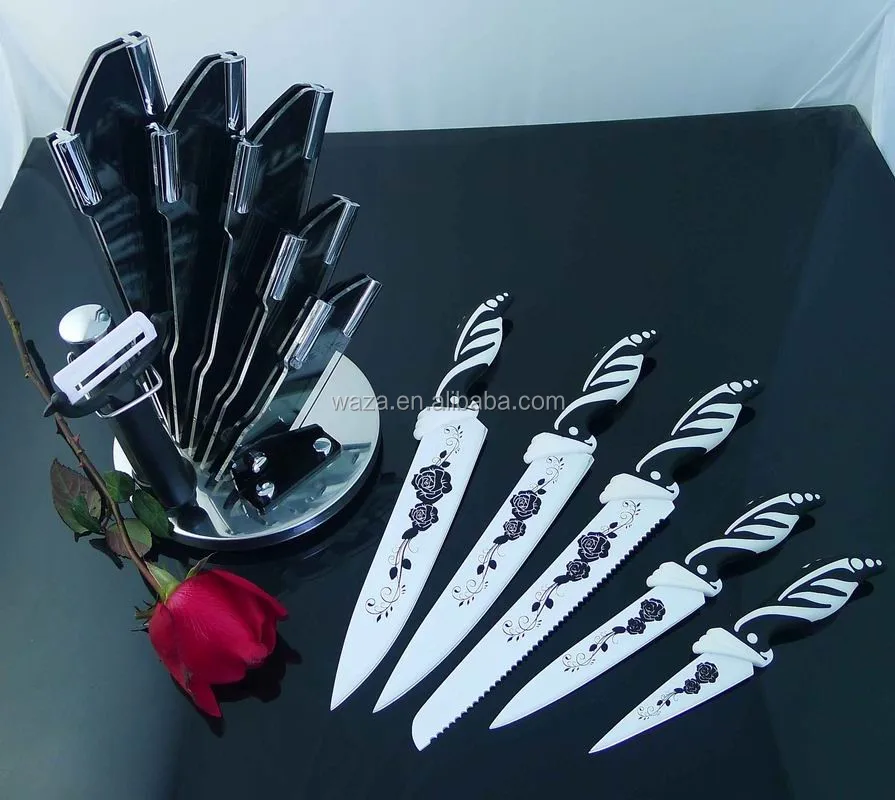 4pcs As Seen On Tv Knife Set With Nonstick Coating Color Buy As Seen