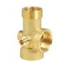 1/4 inch Male Thread Connection 5 way Brass Pump Fittings