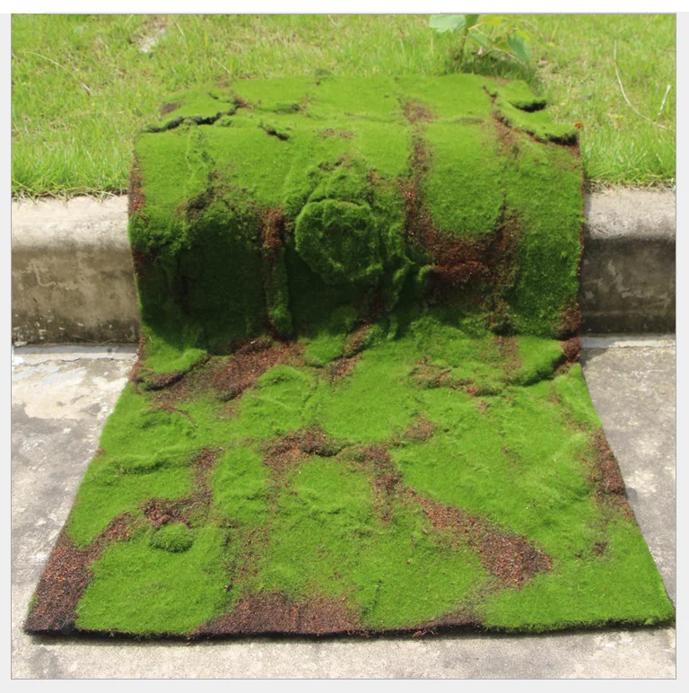 K3126 High Density 100x100x3cm Outofflatness Humping Artificial Moss