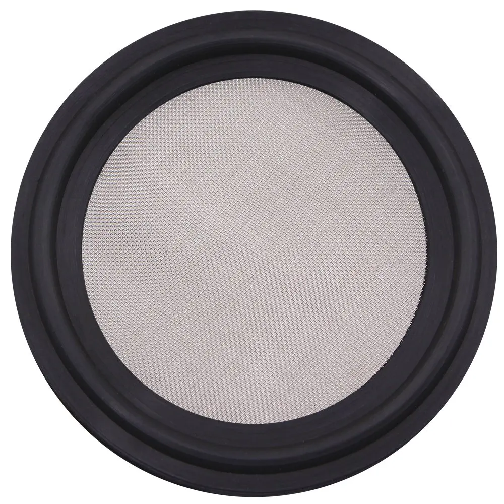 Dernord 1.5" Viton Sanitary Gasket w/Stainless Screen - Tri Clamp Clover 100 Mesh