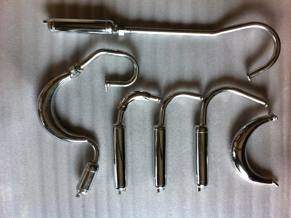 Chrome Muffler Zeda88 Goodlooking Exhaust Buy Bicycle Engine Kit