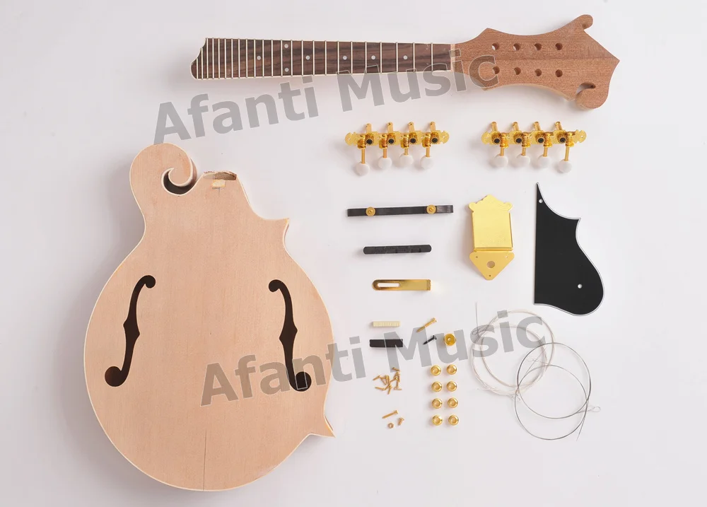 Afanti Music Spruce Top F Diy Mandolin Kit (amb900k) Buy Mandolin