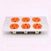 YS06# OEM DIY HIFI Pure copper plating 24k gold 146 type 15 amp IEC inlet electrical plug socket