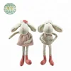 Sitting couple sheep decoration for easter