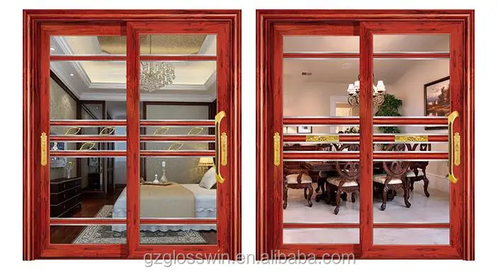 aluminium frame / vinyl /UPVC casement swing door, sliding door, glass folding door for sale