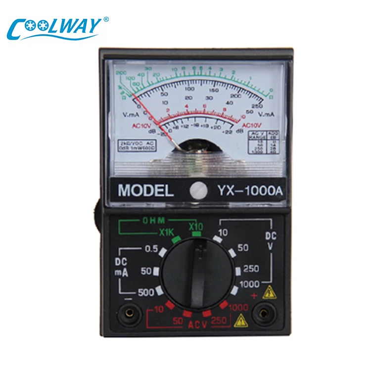 Low Price 160*105*40mm Pointer Multimeter Tester Experienced Manufacturer Best Multimeter Type Smart Multimeter