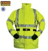 Fluorescent EN471 Hi Vis Day and Night Storm Foldaway Jacket