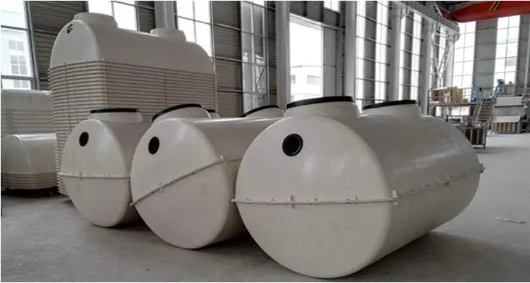 new rural household three - format molded smc septic tank