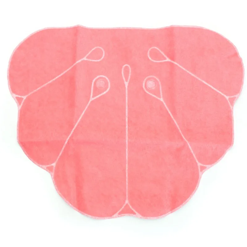 Wholesale Shell Shape Waterproof Bath Spa Neck Pillows Terry Cloth