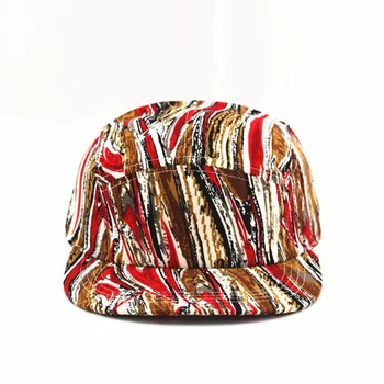 5 panel flat cap