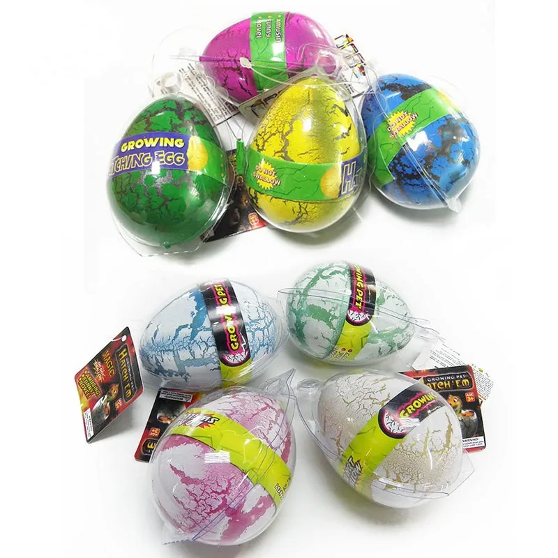 Water Hatching Inflation Dinosaur Eggs Kids Toy Hatching Growing Animal