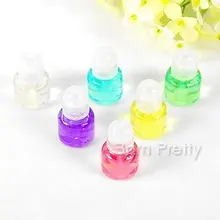 1Pc 5ml New Tansparent Color Nail Art Top Coat Base Coat Nail Art Polish Varnish Manicure