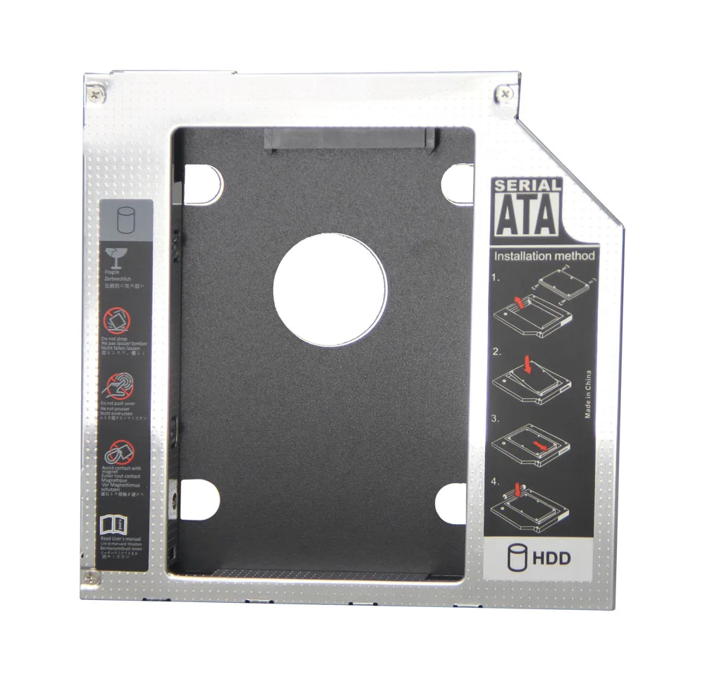 Hard Disk Drive Bracket,Sata 9.5mm Laptop Hdd/ssd Caddy With
