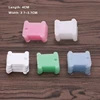 100Pcs/Pack Embroidery Floss Craft Thread Bobbin Cross Stitch Storage Holder Plastic