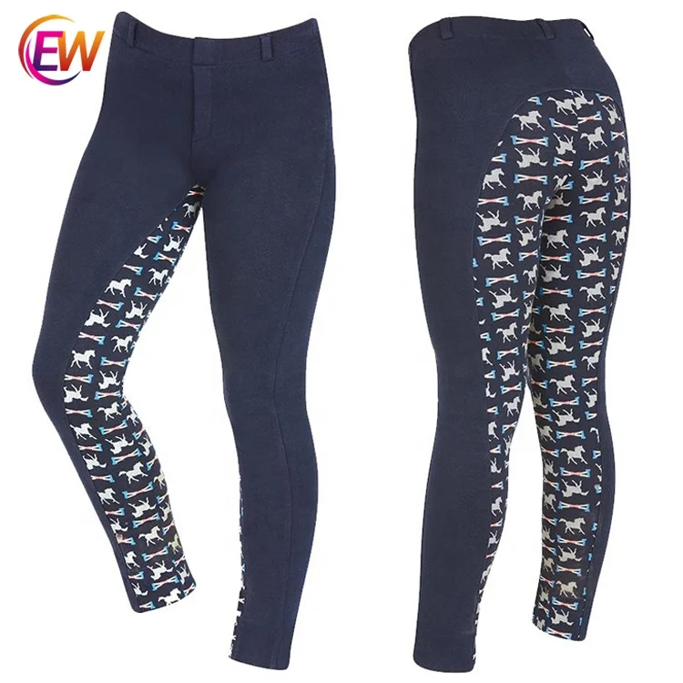 Horse China Women Active Racer Silicone Grip Full Seat Equestrian