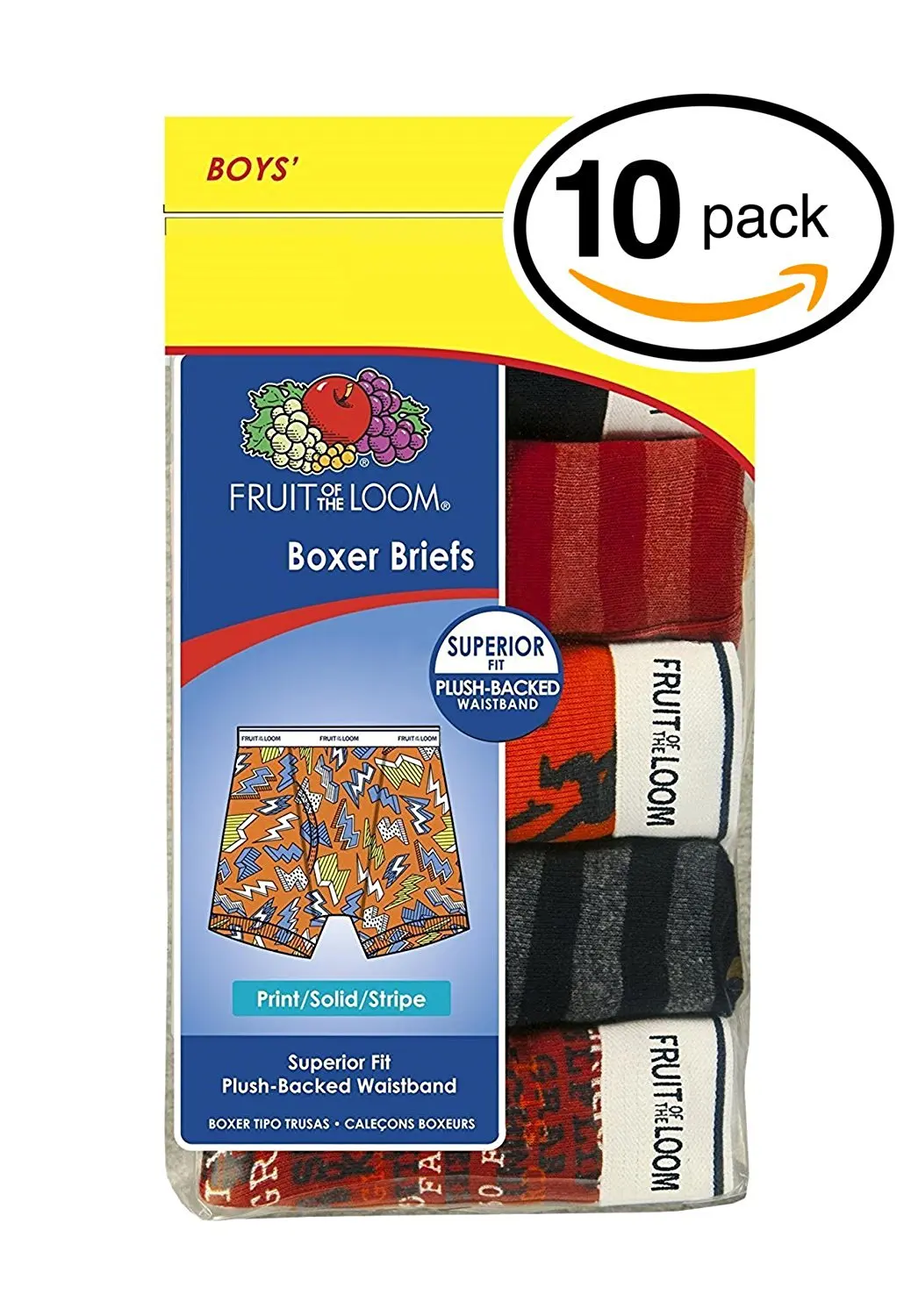 fruit of the loom boys boxer briefs