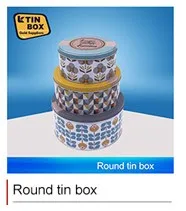 Wholesale Galvanized steel metal pet food storage tin box with Removable lid and handle