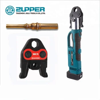 battery hydraulic powered 1550 pz zupper press larger tool fitting