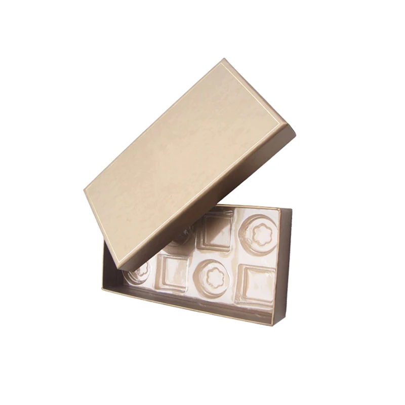 cheap kraft paper chocolate box with holder