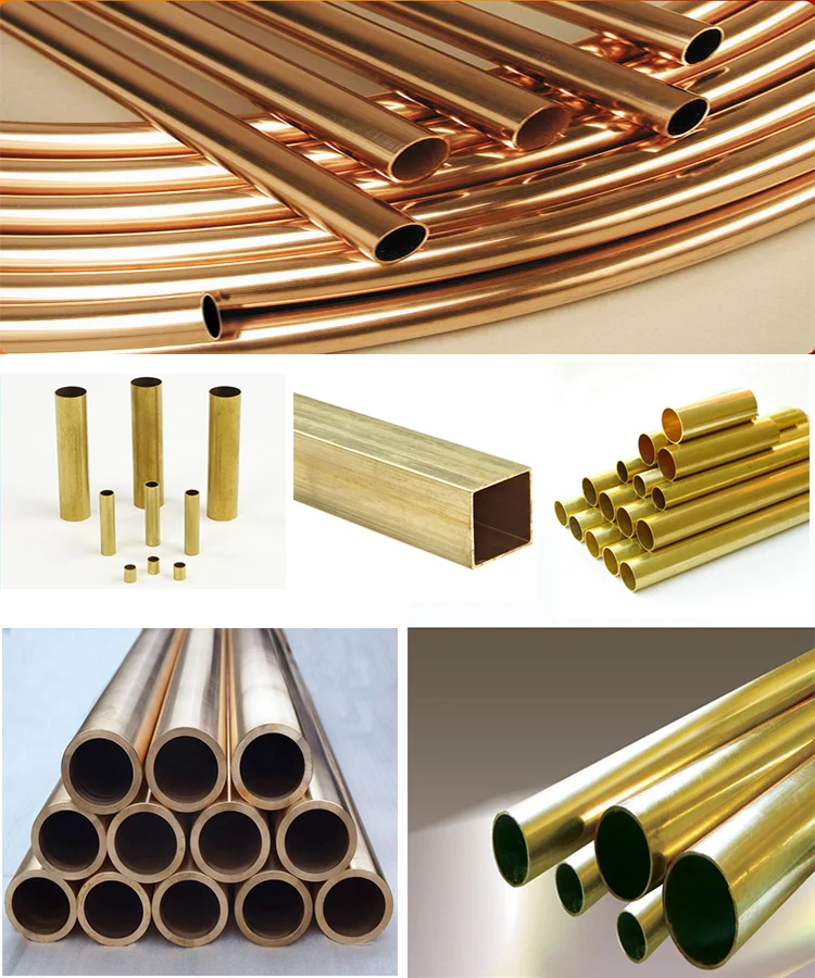 High Conductivity Seamless Copper Alloy Tube Brass Tube Buy High