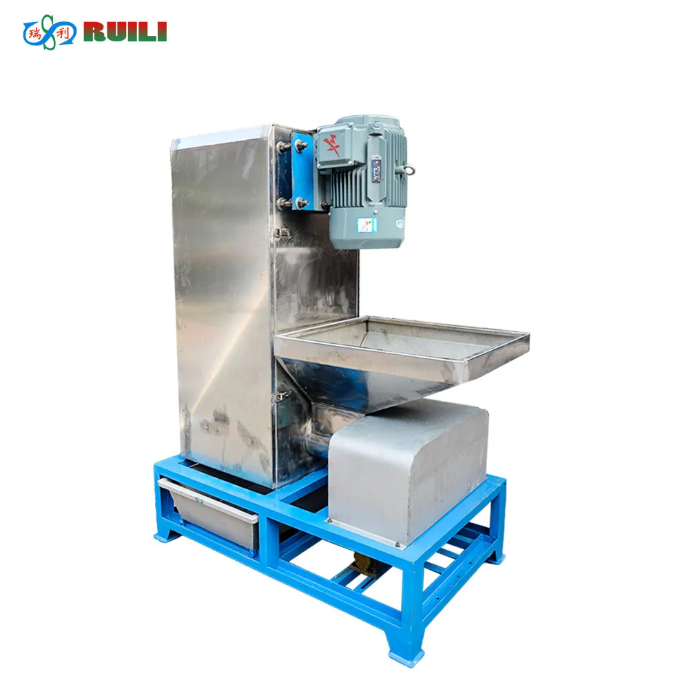 Wasted Plastic Water Bottle Crushing Machine Pet Bottle Crusher Machine