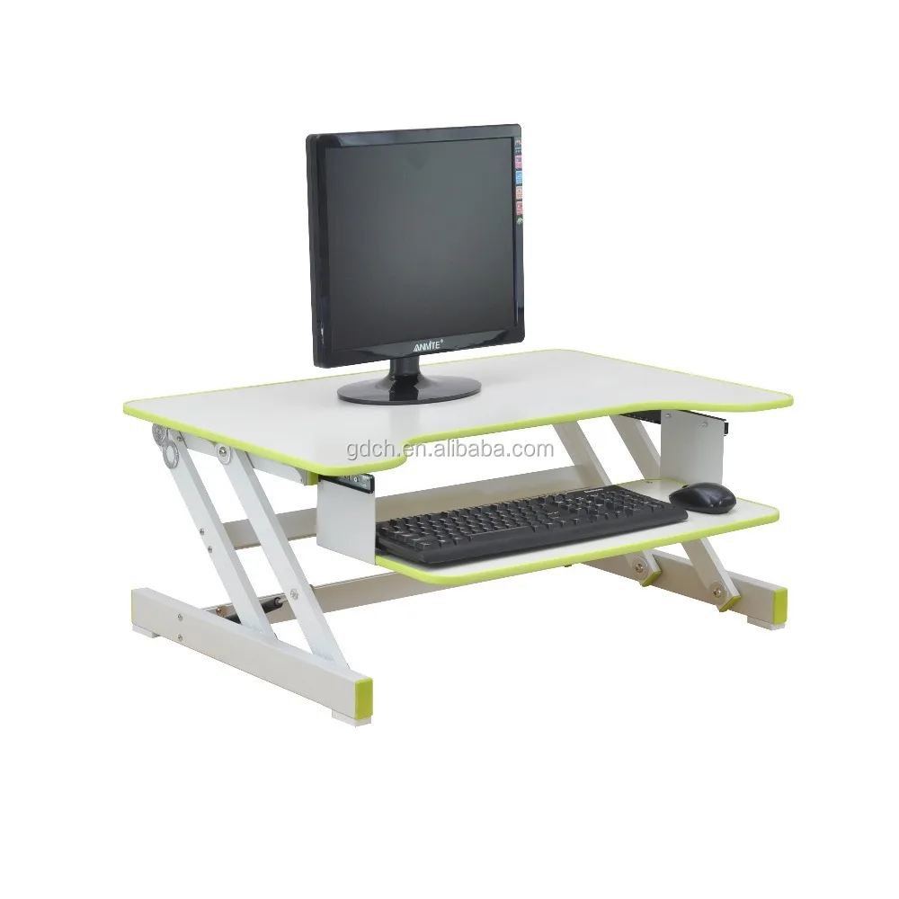 Wooden Stand Up Desk Computer Standing Desk Portable Laptop