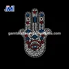 Beautiful Rhinestone Hot fix Hamsa hand heat transfers