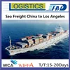 Freight Forwarder DDP Sea Freight from China to Los angles USA