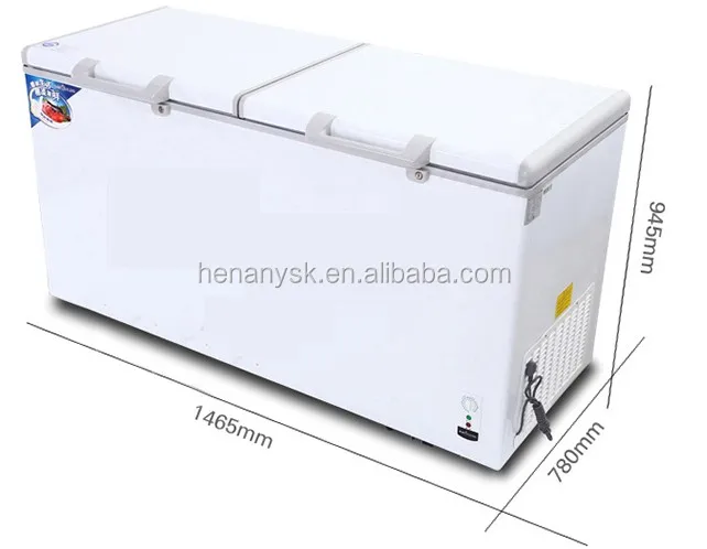 Horizontal Deep Freezer Double Door -18 Degree Chest Freezer