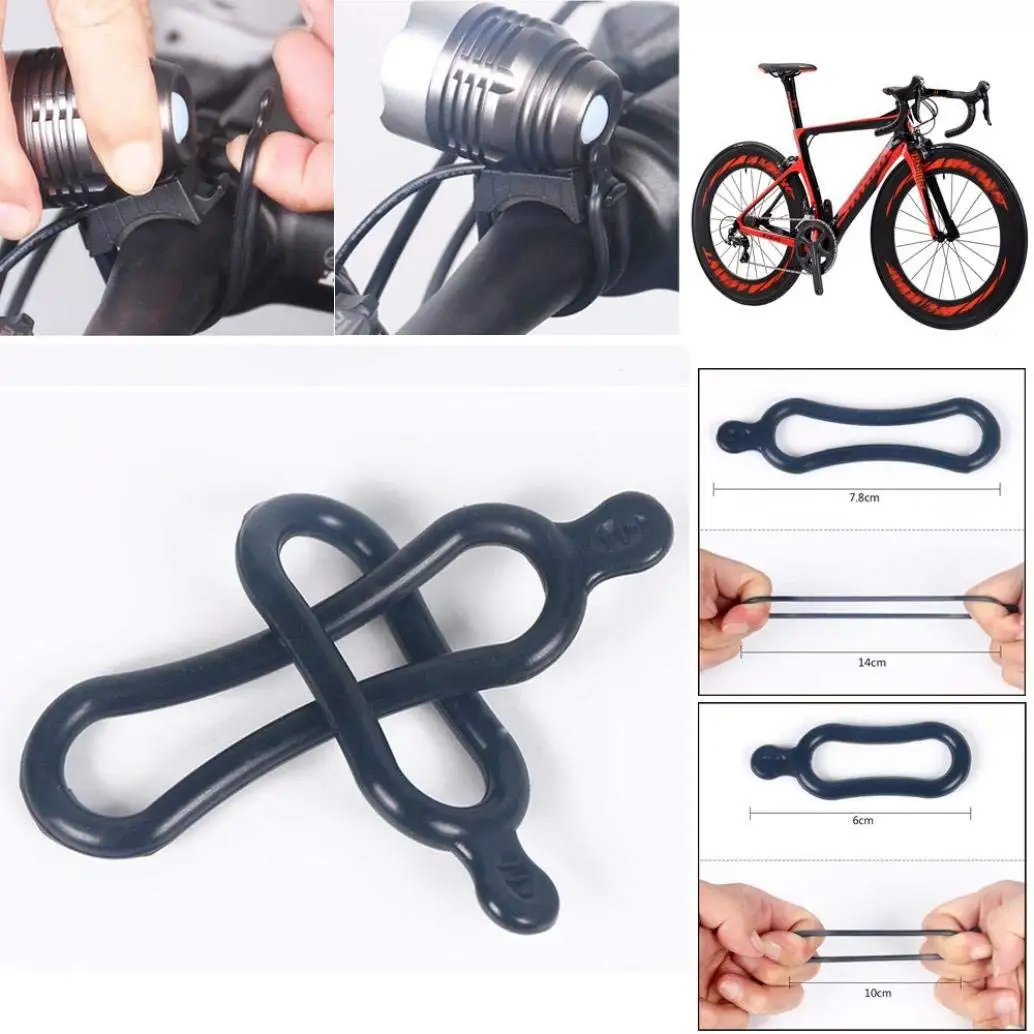 Hanbaili 10 Pieces Rubber Rings for Bike Bicycle LED Light Lamp Head Light Headlight Headlamp Hanbaili 10 Pieces Rubber Rings for Bike Bicycle LED Light Lamp Head Light Headlight Headlamp