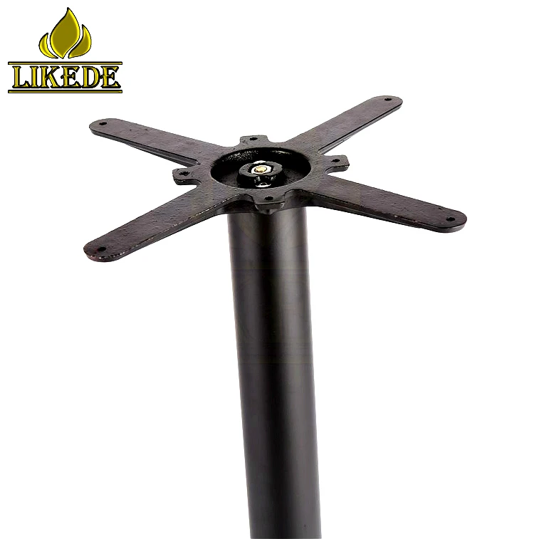 High Quality Cast Iron Cross Table Base Metal Decorative Metal Table Legs Dining Table Cross Leg