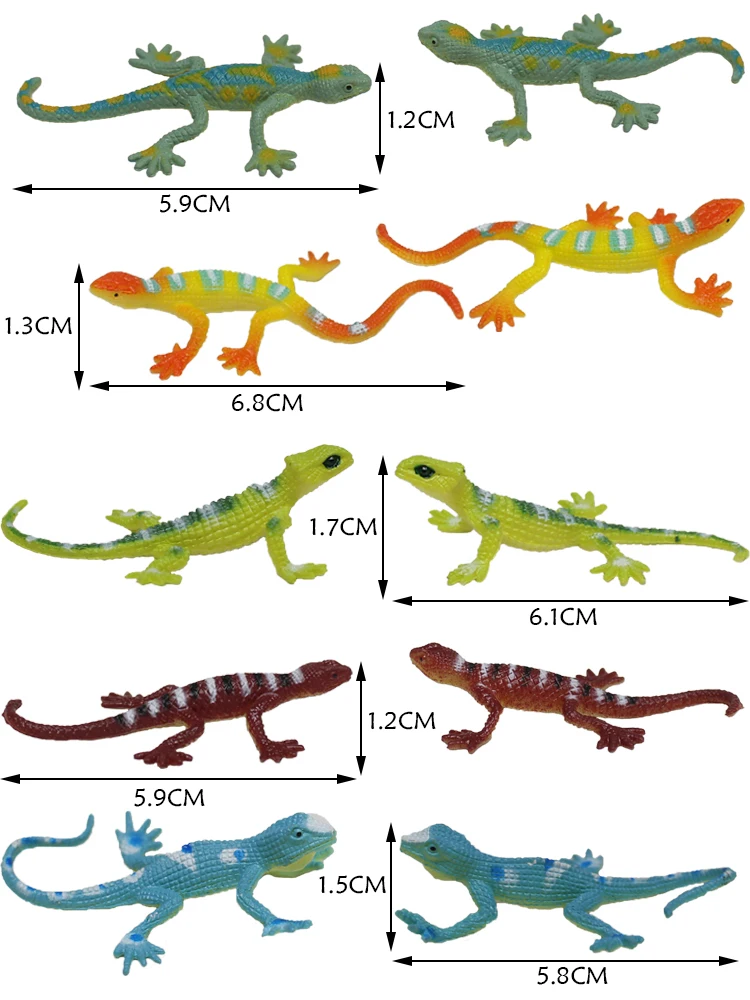 Bulk Reptile Series Animal Model Mini Plastic Lizard Toy Buy Lizard