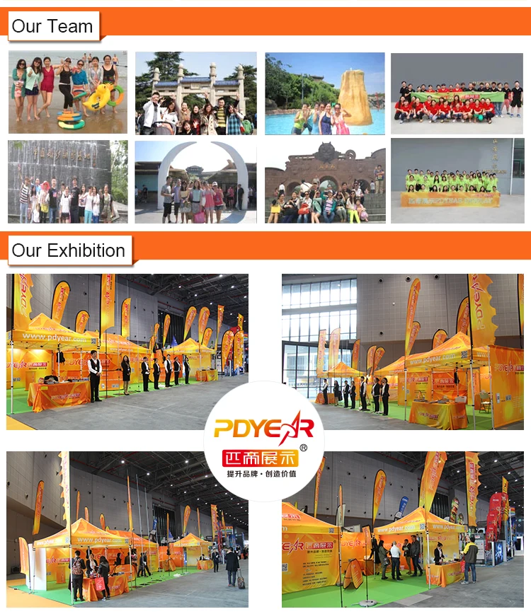 10ft X10ft factory direct sales custom advertising paty printed aluminium canopy tent