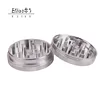 YiWu Erliao 63mm 2 parts High Quality flat lap Herb grinder Hot selling Tobacco herb flat surface grinder