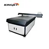 Kingjet digital flat bed cell phone skin case cover printing machine glass plastic card uv printer