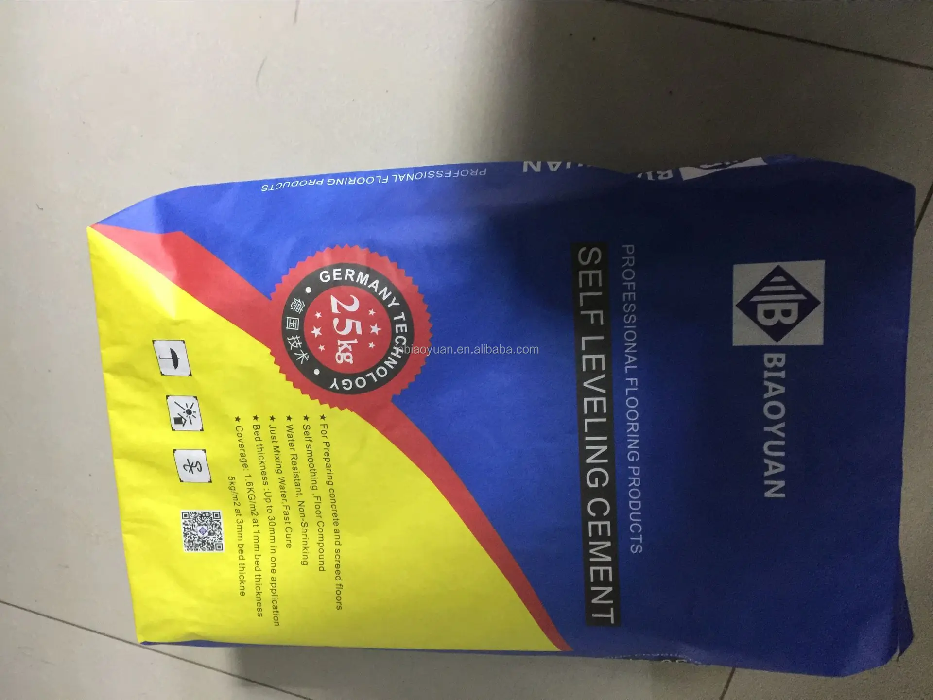 Self leveling compound