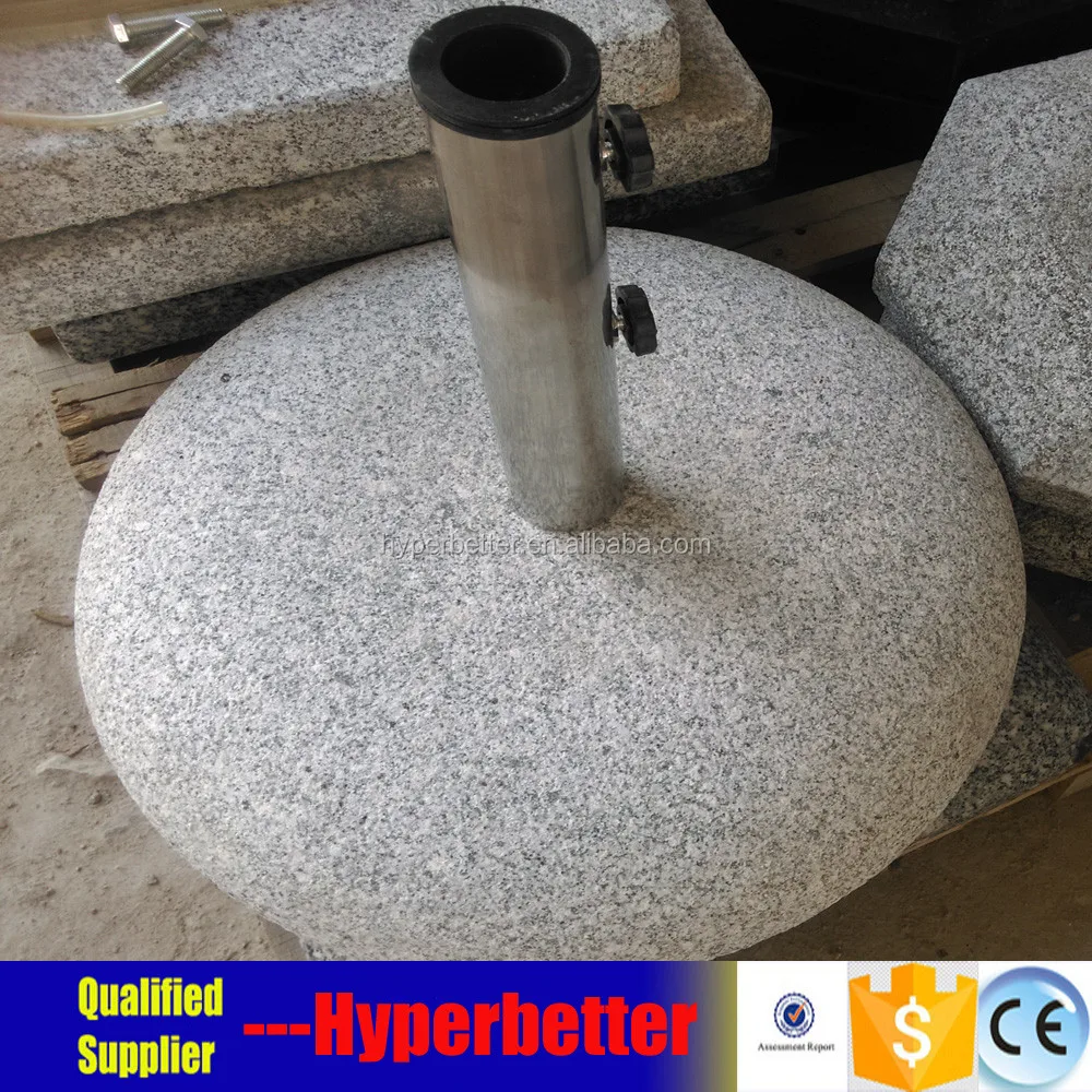 Rough Finished Granite Umbrella Base For Patio Buy Rough Finished