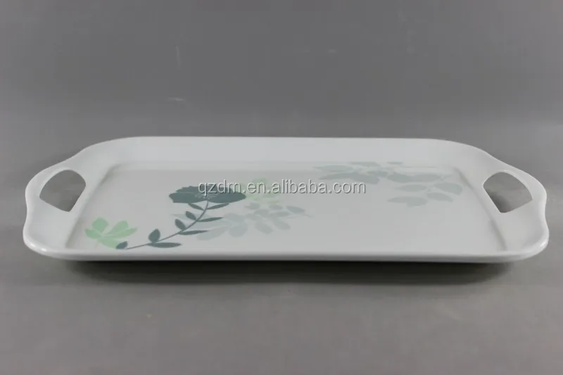 17.35inch Melamine serving tray 30% melamine tray