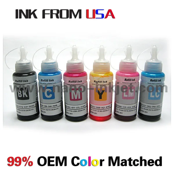 Refill Ink For Epson L800/l801/l805/l1800 Ink Refill Bottle 673 T6731