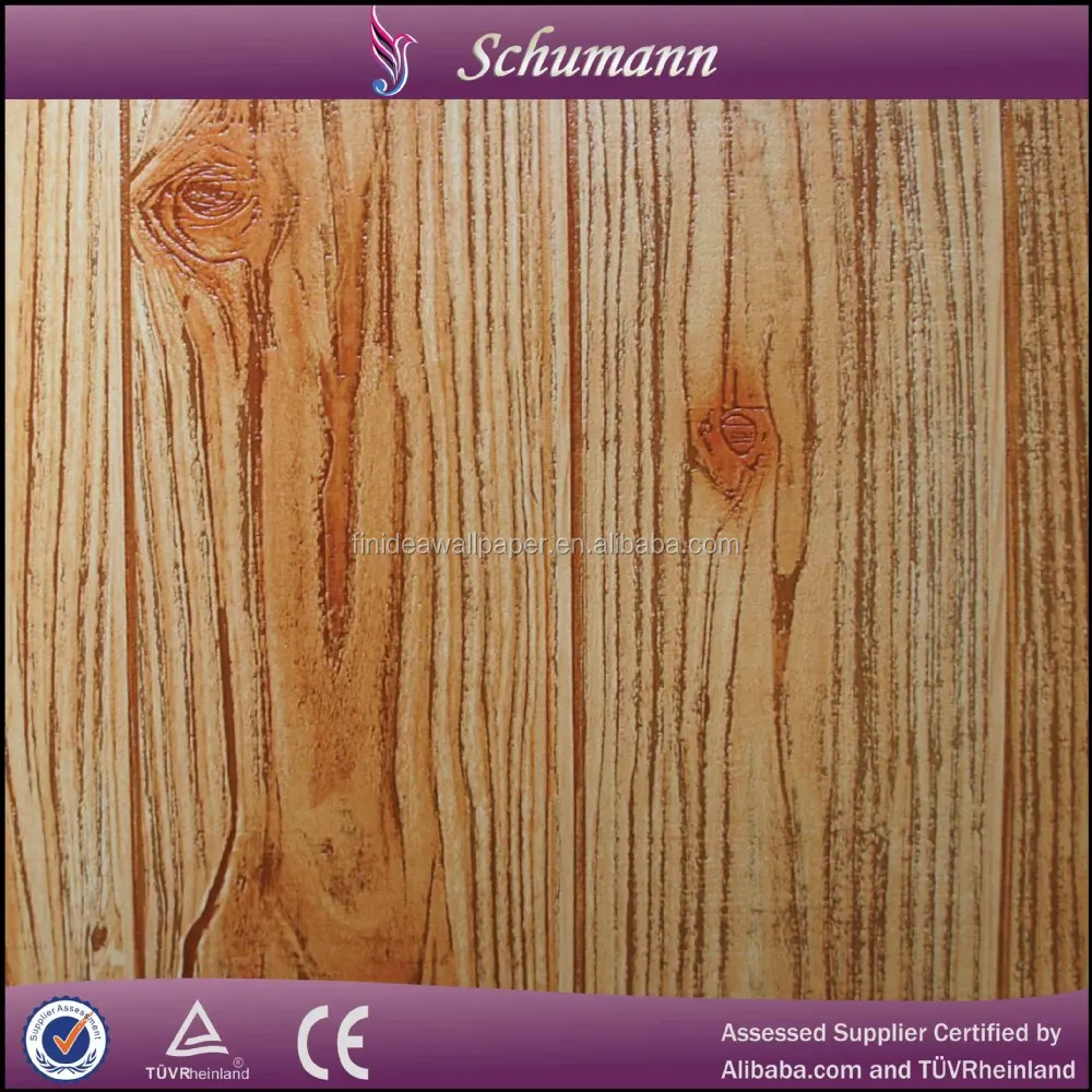 Kayu Desain Pvc Wallpaper 3d Gambar Wallpaper Buy Product On