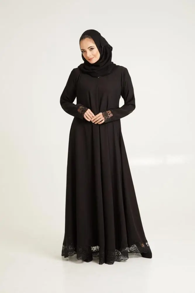 Custom Make New Design Abaya Jilbab Muslim Dress Islamic Long Sleeve ...