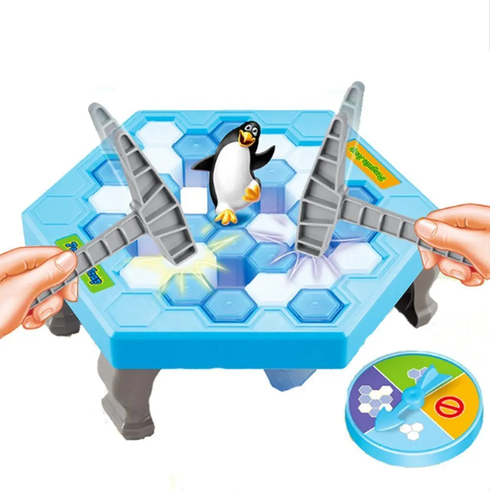 Maggift Ice-Block Breaking Game Save Penguin Table Game | eBay