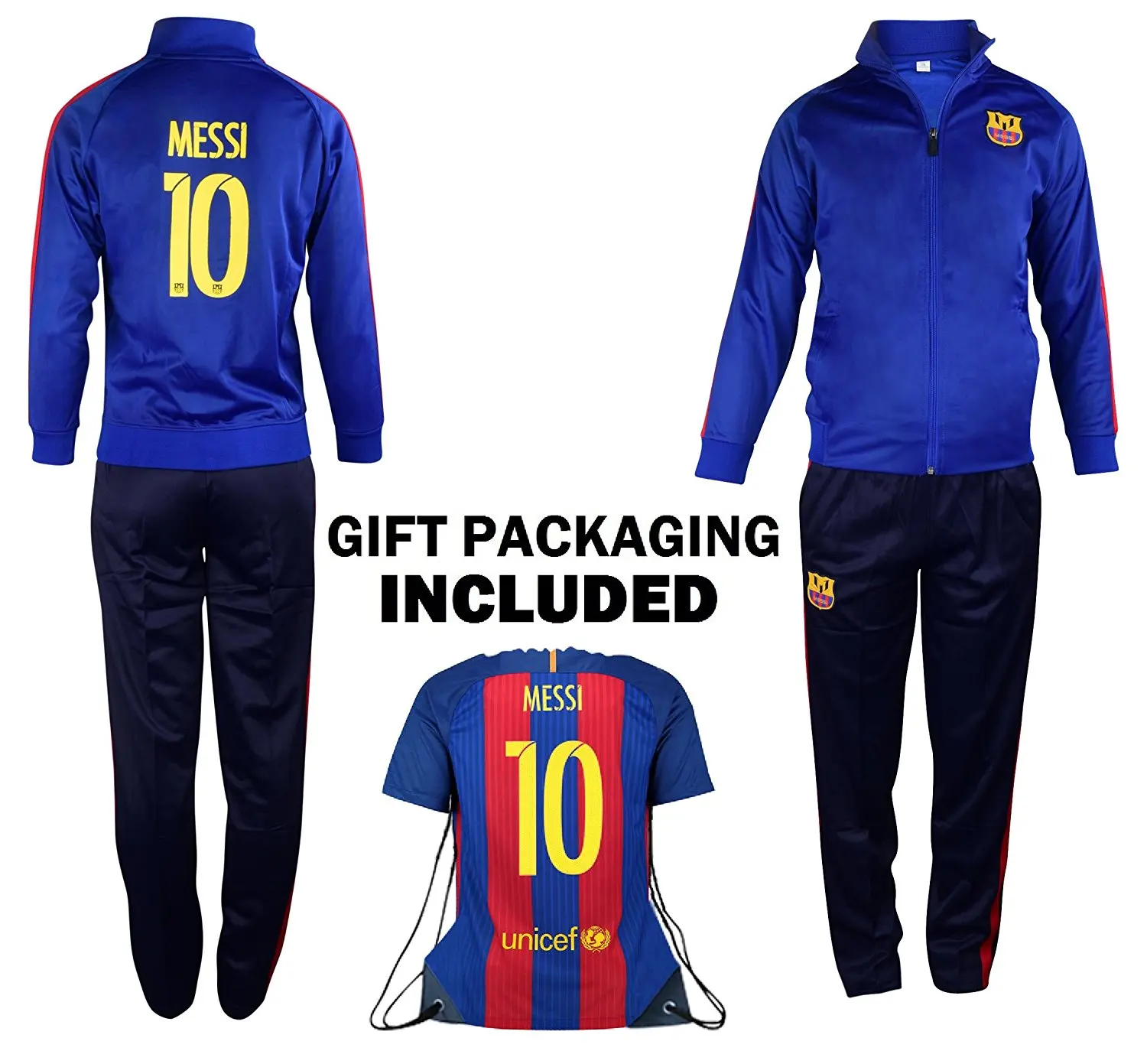 boys messi tracksuit