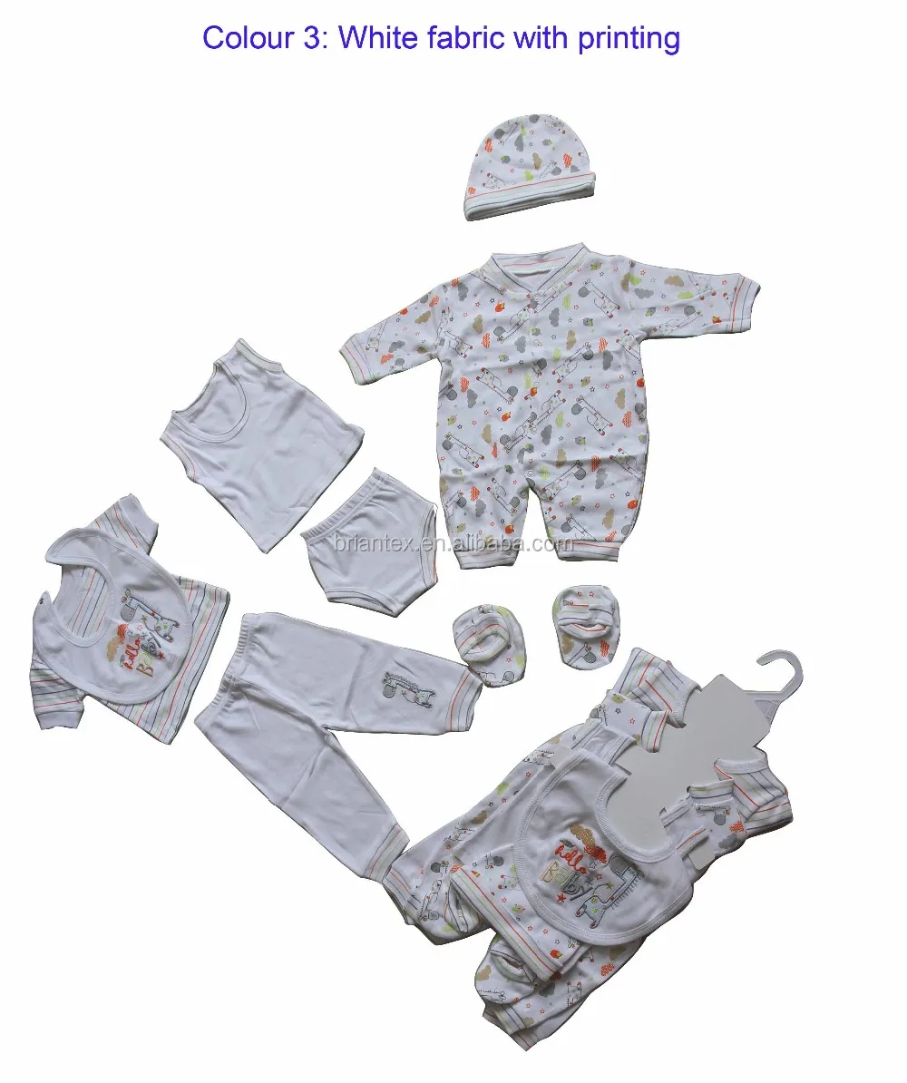 Briantex Cheap Newborn Baby Clothes Gift Set Cotton Baby Clothing Set