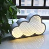 Beside Free Standing Home Decorative Infinity LED Cloud Shape 3D Night Light