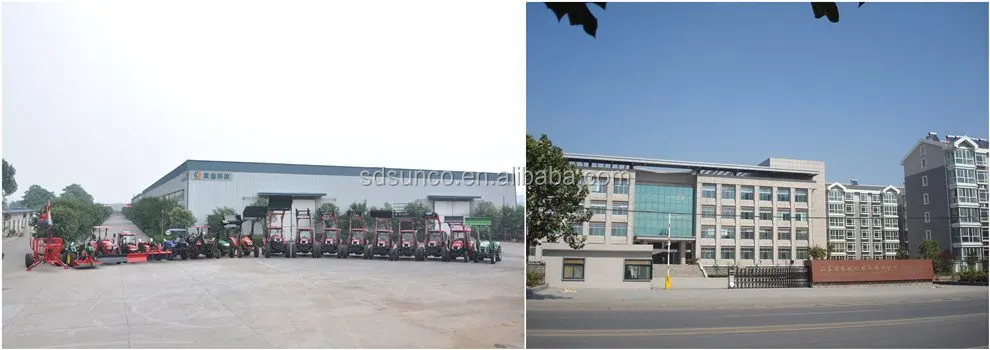 Sunco Factory CE Certificate Tractor Front End Loader with 4 in 1 bucket