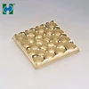Golden Disposable Plastic Chocolate Packaging Tray Chocolate Plastic Tray Insert