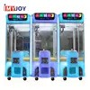 Colorful crazy toy 3 toy claw crane game machine