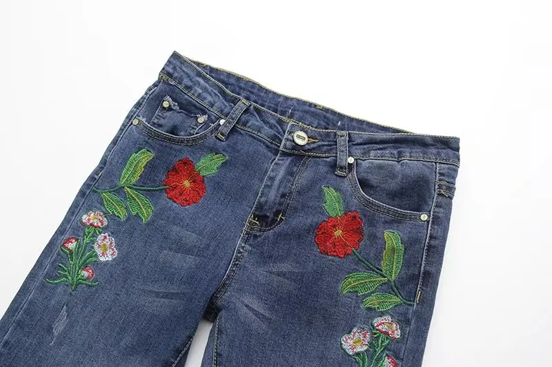 gap embroidered jeans