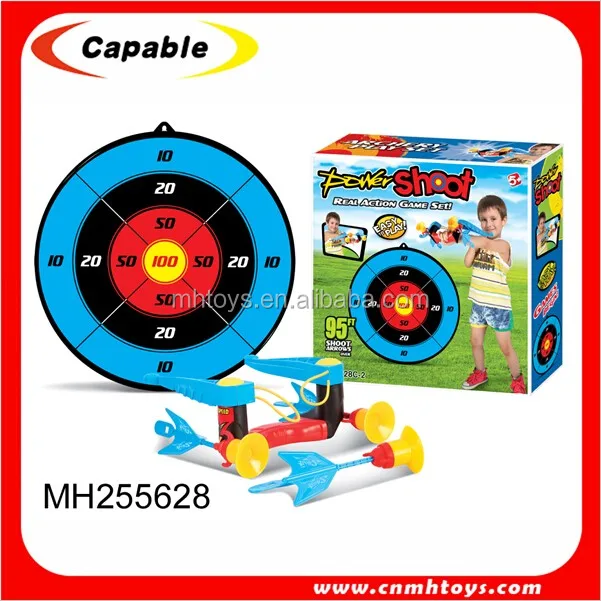 Kids Shooting Toy Plastic Bow Darts Set With Target For Sale Buy